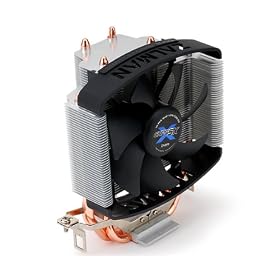 ZALMAN CNPS 5X - Processor cooler - ( Socket 754, Socket 940, Socket 775, Socket 939, Socket 1156, Socket AM2, Socket AM2+, Socket AM3, Socket 1155 ) - aluminium and copper - 92 mm