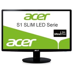 Acer S231HLBID 58,4 cm (23 Zoll) Slim LED Monitor (VGA, DVI, HMDI, Kontrast 12.000.000:1, 5ms Reaktionszeit)