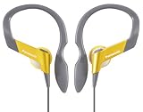 Panasonic RP-HS33E-Y Water Resistant Sports Earphones - Yellow