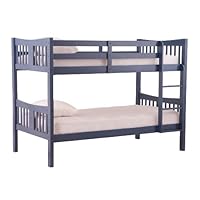 Stork Craft Caribou Bunk Bed, Navy