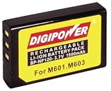 DigiPower BP-NP120 Replacement Li-Ion Battery for Fuji NP-120