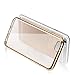 For IPhone 6 Case,IPhone 6S Case,DDLBiz Clear Crystal Rubber Plating TPU Soft Case Cover for iPhone 6/6S (Gold)