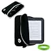 Perfect Fit 2nd Generation Barnes & Noble NOOK Touch eBook Reader Sleeve Cover ( BLACK )