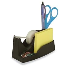 Officemate Deluxe Heavy Duty Tape Dispenser "Extra", Black (96686)