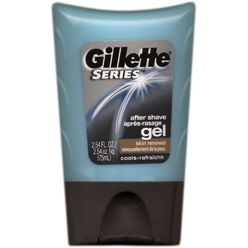 Gillette Series After Shave Gel, Skin Renewal 2.54 oz (Pack of 2)