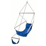 SWINGER SUSPENDED HAMMOCK CHAIR - Blue