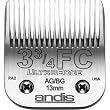 Andis 3 3/4 FC Dog Grooming Clipper Blade Clips to 1/2"