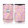 Dots Peach Design Protective Skin Decal Sticker for Motorola RAZR V3xx Cell Phones