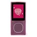 Microsoft Zune 4gb 8gb 2nd Generation Transparent Pink Silicone Skin Cover Case
