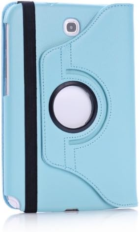 Foxnovo® Samsung Galaxy Tab PU Leather Case & Stylus Pen & Screen Guard & Cloth Set (Samsung Galaxy Note 8.0 N5100 / N5110 / N5120, Sky-blue)