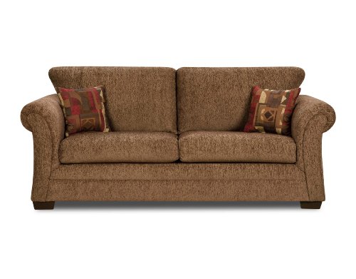 Simmons Upholstery 2255S Sofa Brown