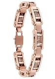 18k Rose Goldplated Spiral Bracelet
