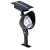 Malibu Solar Plastic Flood Landscape Light with Three White LED's, Black #LZ415