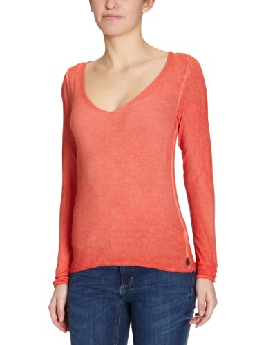 rich&royal Damen Pullover 15q112, Gr. 36 (S), Orange (coralle) Preisvergleich