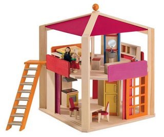 Childrens Toyshop  Toys : Casa Rosa Dollhouse