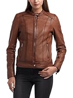 Best Mountain Cazadora Piel Celenia (Cognac)