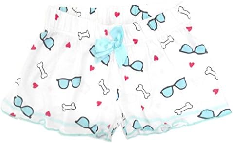 Juniors Cotton Booty PJ Shorts Glasses SM