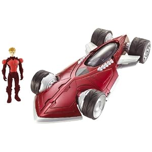 Hot Wheels Battle Force 5 Vert and Saber