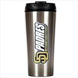IMAGE OF MLB Padres 16 Oz Stainless Steel Travel Tumbler