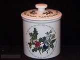 Portmeirion Holly and Ivy Storage/Cookie Jar
