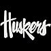 NCAA Nebraska Window Graphic Sticker, 6