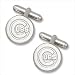 MLB Chicago Cubs Sterling Silver Logo Cuff Links