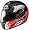HJC CS-R1 CSR1 SAMURAI MC-1 SIZE:SML MOTORCYCLE Full-Face-Helmet