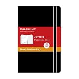 MoleskineAcademicWeeklyNotebook201018monthHardBlackLarge(MoleskineSrl)
