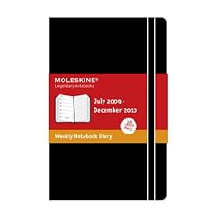 【クリックでお店のこの商品のページへ】Moleskine Academic Weekly Notebook 2010 18 month Hard Black Large (Moleskine Srl) [カレンダー]