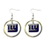New York Giants Hoop logo Earring Set Charm Gift ~ aminco