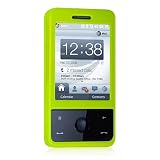 GREEN Hard Plastic Shield Cover Case for HTC Fuze / Touch Pro (AT&T GSM)
