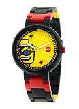 LEGO Midsize Classic Mini Figure Dial Black Watch #340821