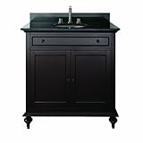 IMAGE OF Avanity Merlot-VS30-ES Vanity Set and Undermount Sink Espresso, 30-Inch