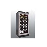Vinotemp VT-32 Stainless Steel (32) Bottle Front venting wine cooler, black