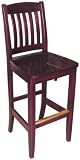 410IHnv%2BHxL. SL160  Bulldog Beech Wood Dining   Kitchen Bar Stool   Mahogany