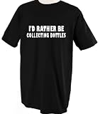 I'd Rather Be Collecting Bottles Tshirt Tee Shirt S Lavender