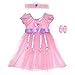 HBB Kids Girl's Princess Dress Up Dance Tutu Costume With Headband & Shoes SZ 3-5