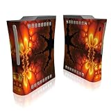 Demonic Mitosis Design Xbox 360 Front Panel Protector Skin Decal Sticker