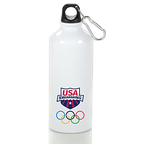 USA Swimming Team Logo 2016 Rio Summer Olympics Brazi Logo  Water Bottle