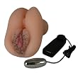 Hot Tight Hairy Pussy + Ass Vibrating Masturbator