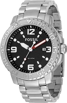 Fossil #AM4317 Men's Analog Black Dial Sports Watch
