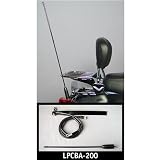 J&M® LPCBA-200 License Plate Mount CB Antenna Kit with 2ft. Staff