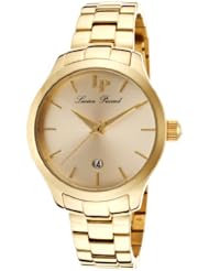 Lucien Piccard Womens LP-12915-YG-10 Coimbra Analog Display Japanese Quartz Gold Watch