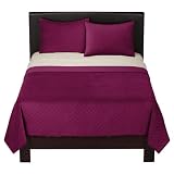 Home Velvet Quilt Bing Cherry