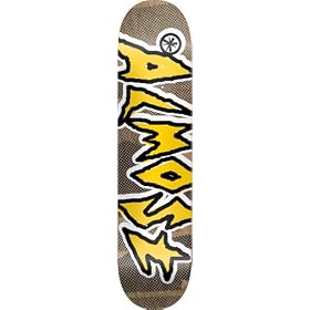Buy Almost Shark Bite Deck (Grey Yellow, 7.8-Inch)