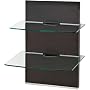OmniMount MWFS Adjustable 2-Shelf Component Wall System with Cable Management