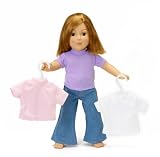 18 Inch Doll Clothes/clothing Jeans and T-shirt Basics Outfit - Fits American Girl Dolls