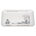 スヌーピー　スクエアメラミンプレート Charlie brown & Snoopy　WH5949