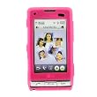 Hot Pink Silicone Skin Cover Case Cell Phone Protector for LG Dare VX-9700 VX9700 Hot Pink Silicone Skin Cover Case Cell Phone Protector for LG Dare VX-9700 VX9700