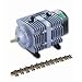 Hydrofarm AAPA110L 112-Watt 110-LPM Active Aqua Commercial Air Pump with 12 Outlets